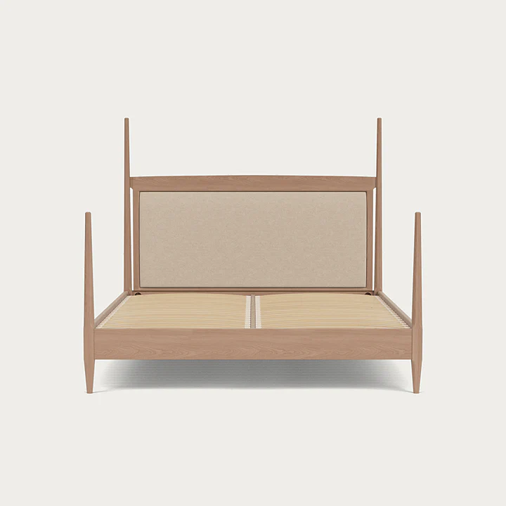 Walton Super King Four Poster Bed, Oak - Image 8